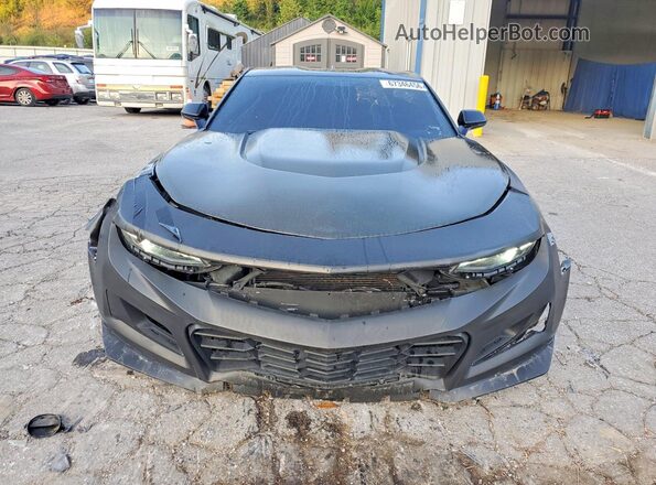 1G1FB1RX7L0131370 2020 CHEVROLET CAMARO Black Հետևի տեսք