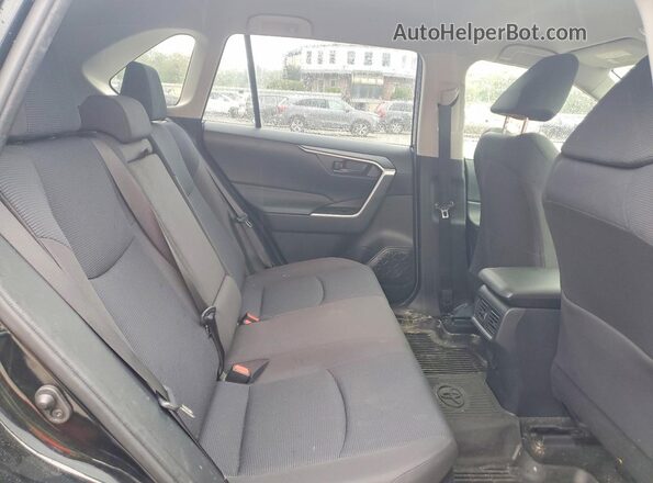 JTMLWRFV1ND147172 2022 TOYOTA RAV4 Black ძრავის განყოფილების ხედი