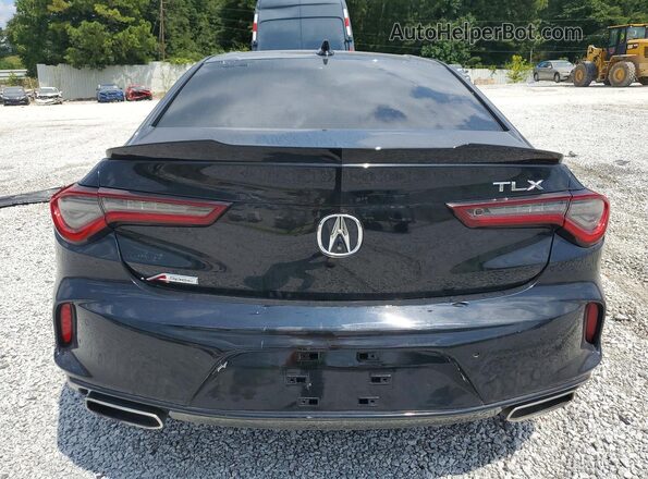 19UUB5F55MA011668 2021 ACURA TLX Черный Вид салона спереди