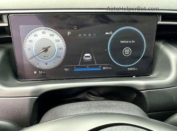 5NMJB3DE9RH428815 2024 HYUNDAI TUCSON Gray Widok zestawu wskaźników