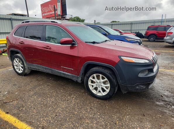 1C4PJLCB7GW230393 2016 JEEP CHEROKEE Красный Вид спереди