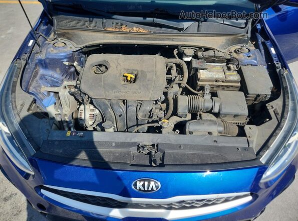 3KPF24AD5KE050478 2019 KIA FORTE Blue Շարժիչի բաժամունքի տեսք