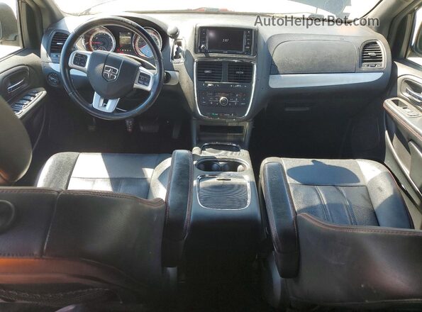 2C4RDGEG1JR297054 2018 DODGE GRAND Серый Вид щитка приборов