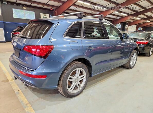 WA1D7AFP3HA044730 2017 AUDI Q5 Blue Передня права чверть