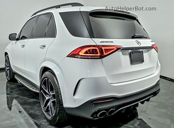 4JGFB6BB2MA575427 2021 MERCEDES-BENZ GLE White Delantero derecho