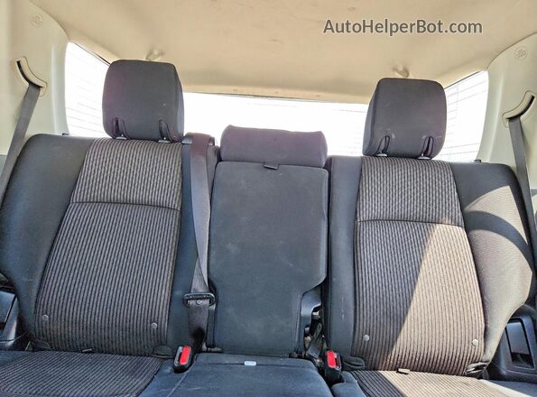 JTEBU5JR8G5362657 2016 TOYOTA 4RUNNER Tan Rear interior view