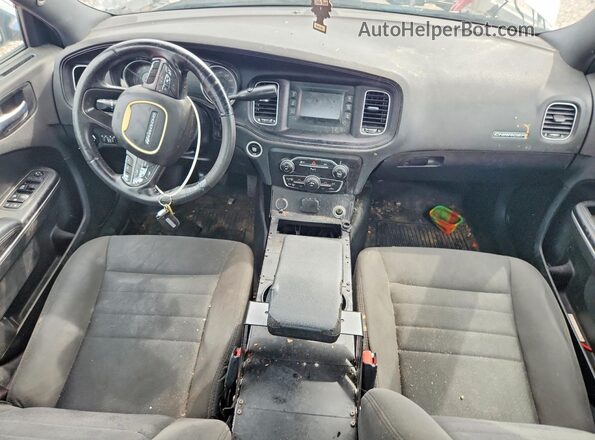 2C3CDXAG6GH328085 2016 DODGE CHARGER White ხელსაწყოთა პანელის ხედი