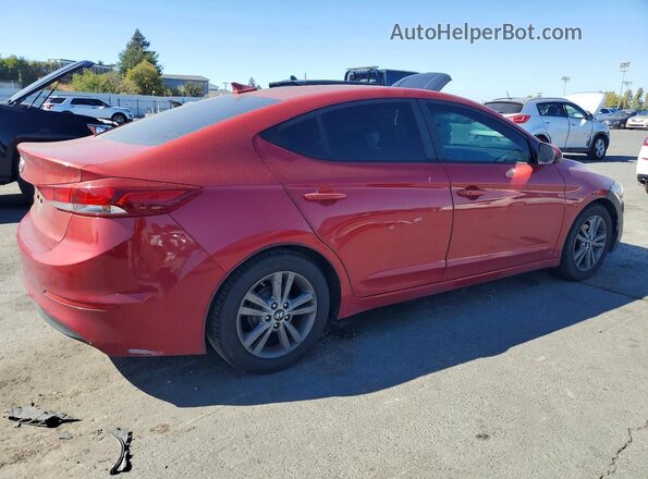 5NPD84LF2HH007631 2017 HYUNDAI ELANTRA Red Przód prawy