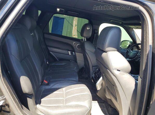 SALWR2FV9HA176185 2017 LAND ROVER RANGE Black Rear interior view