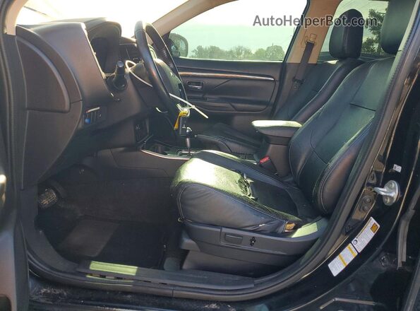 JA4AD3A3XHZ005680 2017 MITSUBISHI OUTLANDER Black Вид панелі приладів