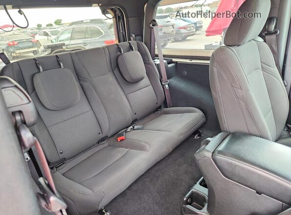 1C4GJXAN0PW639498 2023 JEEP WRANGLER Серый Вид задней части салона