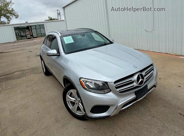 WDC0G4JB3GF018951 2016 MERCEDES-BENZ GLC-CLASS Silver Trasero izquierdo