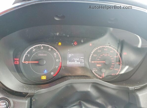 4S3GKAA63H3613144 2017 SUBARU IMPREZA Blue Vista de los asientos traseros