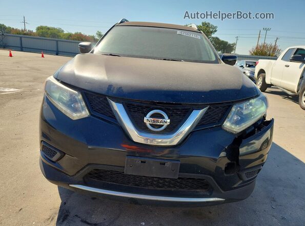 KNMAT2MT1GP679886 2016 NISSAN ROGUE Black უკანა ხედი