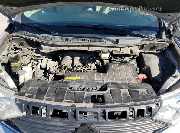 JN8AE2KP4G9156788 2016 NISSAN QUEST Silver Widok naklejki z numerem VIN