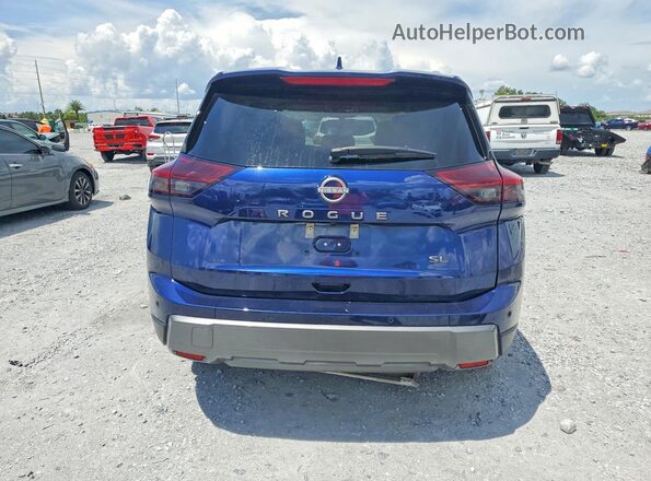 5N1BT3CA6TC687652 2026 NISSAN ROGUE Blue Widok wnętrza z przodu