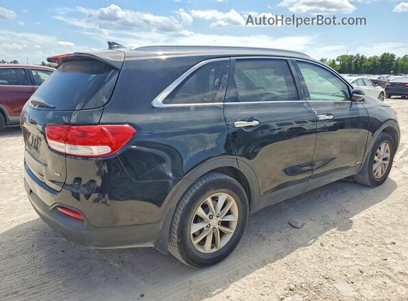 5XYPGDA30GG162600 2016 KIA SORENTO Black Front right