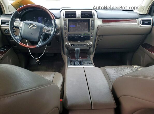 JTJBM7FX6G5137433 2016 LEXUS GX Red Սարքավորումների վահանակի տեսք
