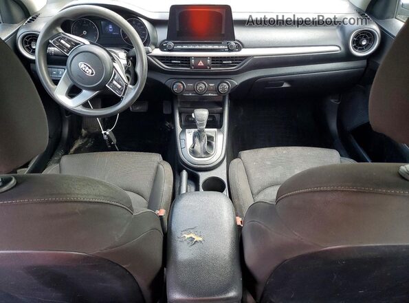 3KPF24AD7LE168159 2020 KIA FORTE Black Instrument cluster view
