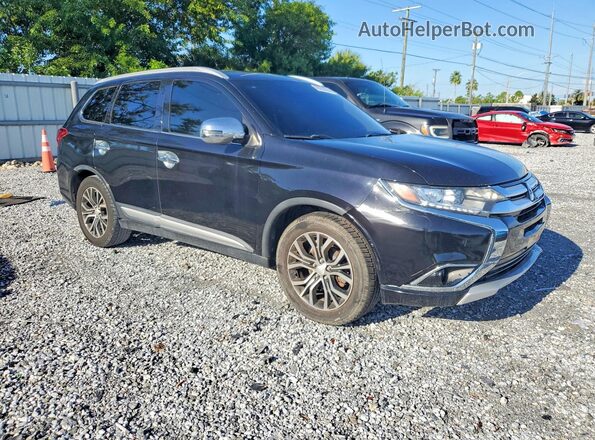 JA4AD3A3XHZ005680 2017 MITSUBISHI OUTLANDER Black Вид спереду