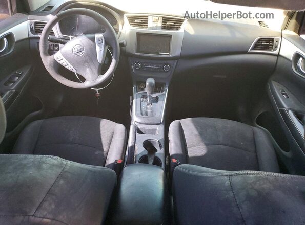 3N1AB7AP8GY216247 2016 NISSAN SENTRA Синий Вид щитка приборов