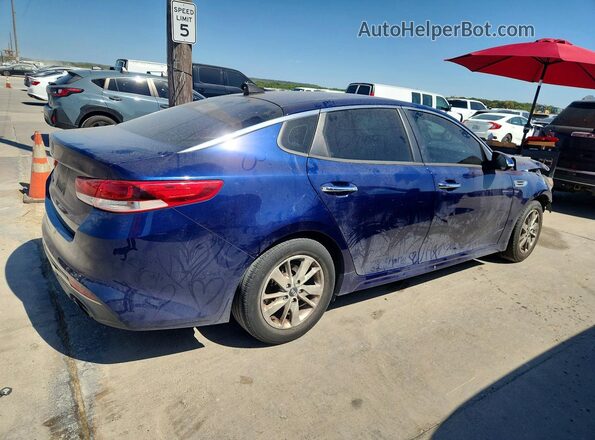 5XXGT4L38GG115814 2016 KIA OPTIMA Blue Delantero derecho