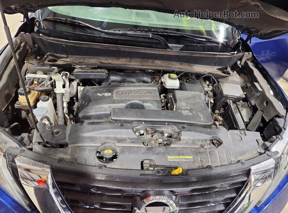 5N1DR2BN4LC604161 2020 NISSAN PATHFINDER Blue Widok komory silnika
