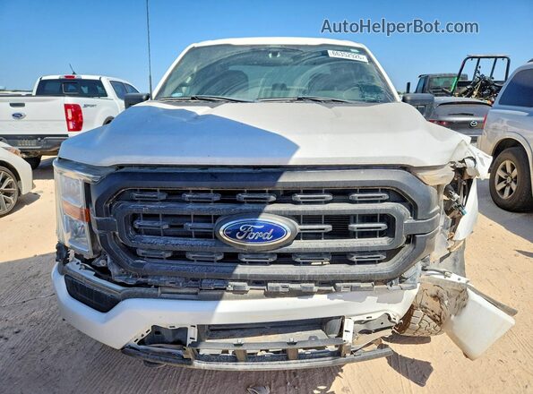 1FTEX1EP2NKE86433 2022 FORD F150 Белый Вид сзади