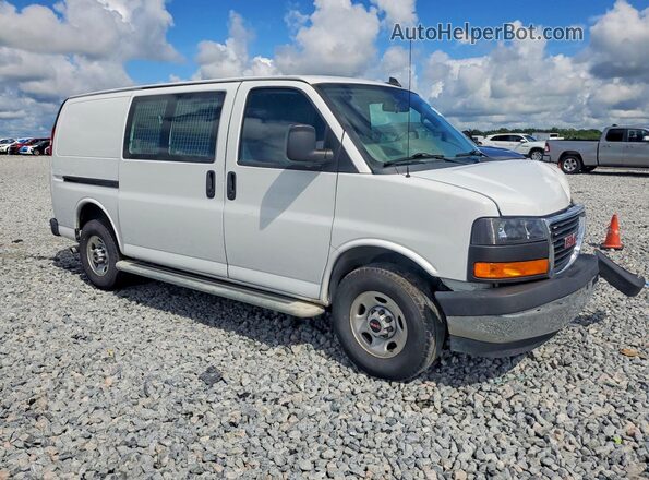 1GTW7AFP3M1307159 2021 GMC SAVANA White Դիմացի տեսք