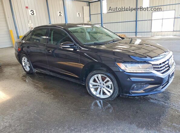 1VWAA7A38MC012806 2021 VOLKSWAGEN PASSAT Black Դիմացի տեսք