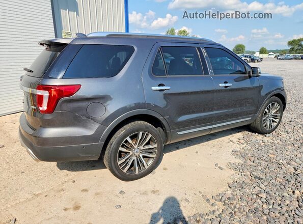 1FM5K8HT0HGC45649 2017 FORD EXPLORER Gray Front right