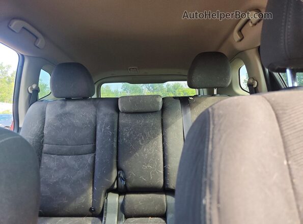 KNMAT2MV8GP701772 2016 NISSAN ROGUE Красный Вид задней части салона
