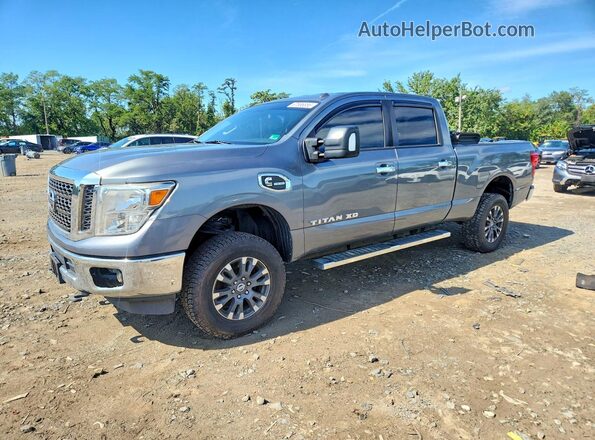 1N6BA1F32HN563236 2017 NISSAN TITAN Gray Tył lewy