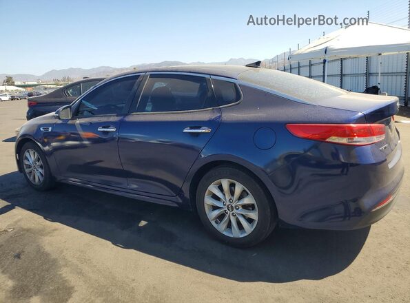5XXGU4L31GG095287 2016 KIA OPTIMA Blue Trasero derecho