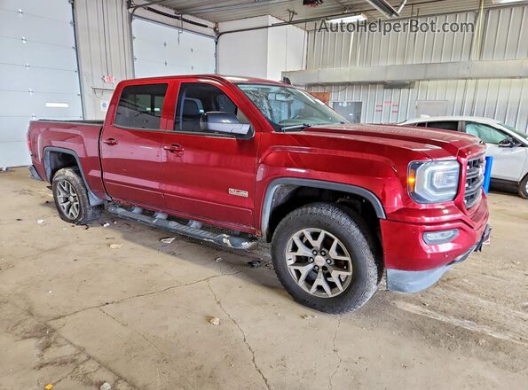 3GTU2NEC2JG284501 2018 GMC SIERRA Красный Вид спереди