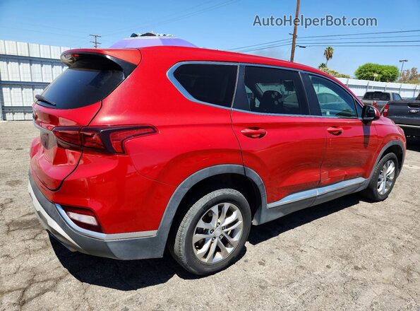5NMS23AD1KH011873 2019 HYUNDAI SANTA Red Front right