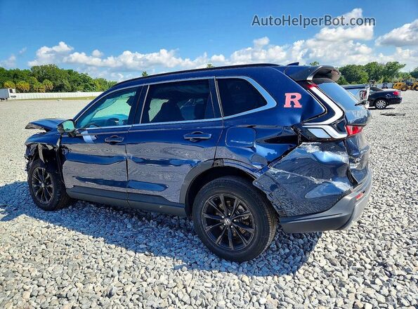 7FARS6H84RE010502 2024 HONDA CR-V Синий Задняя правая четверть