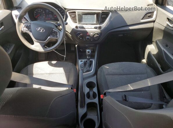 3KPC24A31KE059785 2019 HYUNDAI ACCENT Серебряный Вид щитка приборов