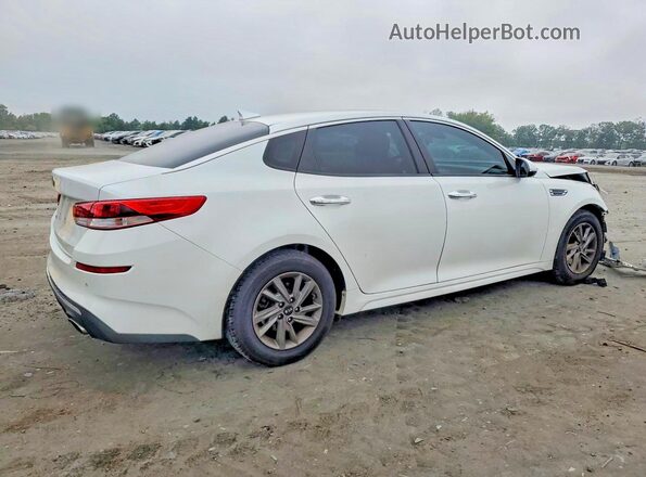5XXGT4L39LG433709 2020 KIA OPTIMA Белый Передняя правая четверть