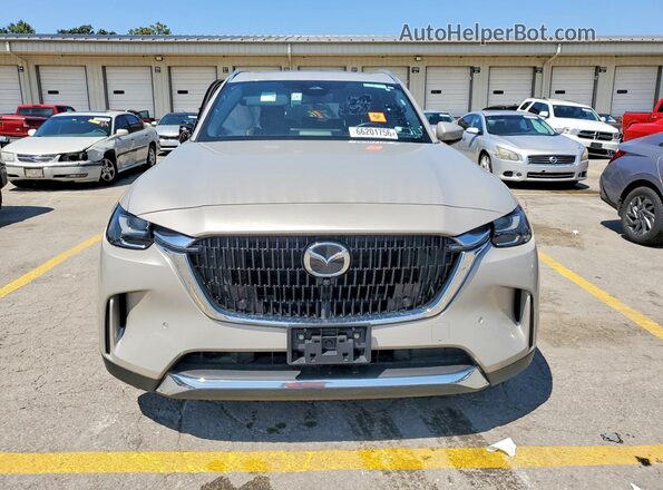 JM3KKEHD7S1228279 2025 MAZDA CX-90 Silver Vista trasera