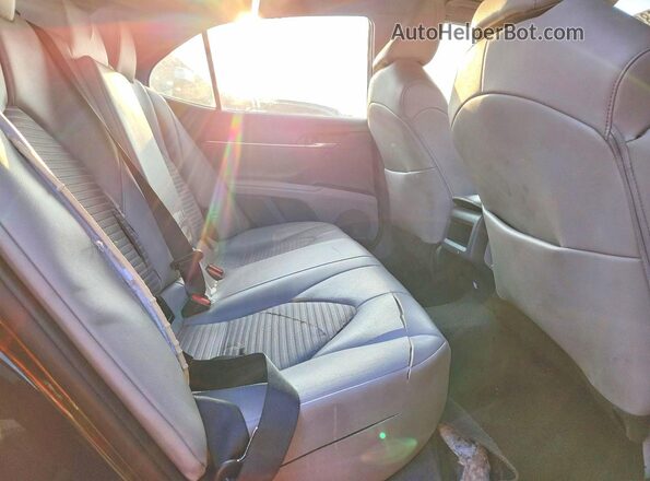 4T1G11AK3PU723566 2023 TOYOTA CAMRY Черный Вид задней части салона