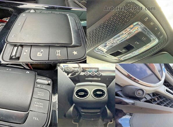 W1N4M4GB5MW107478 2021 MERCEDES-BENZ GLB-CLASS Black Widok wnętrza 360 stopni