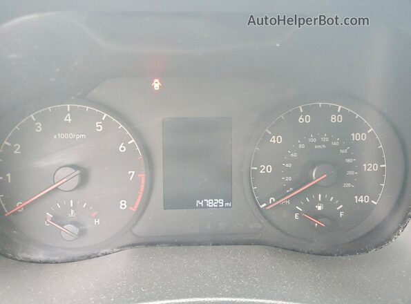 3KPC24A39KE069514 2019 HYUNDAI ACCENT Blue Вид задніх сидінь