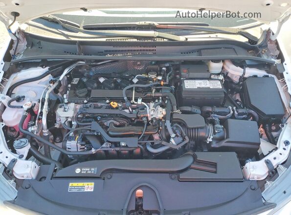 5YFB4MDE9SP329850 2025 TOYOTA COROLLA White Engine compartment view