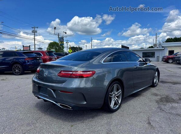 WDD1J6FBXJF010617 2018 MERCEDES-BENZ E-CLASS Gray Delantero derecho