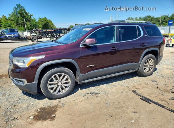 1GKKNLLS2HZ233883 2017 GMC ACADIA Maroon Rear left