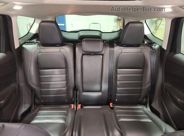 1FMCU9HD5KUB71444 2019 FORD ESCAPE Charcoal Вид задньої частини салону
