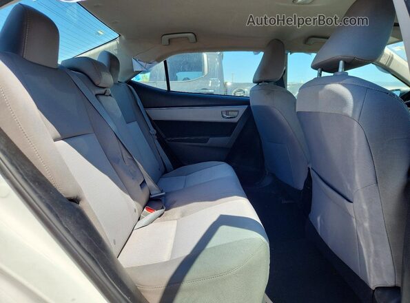 5YFBURHEXGP522619 2016 TOYOTA COROLLA White Rear interior view