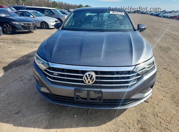 3VWCB7BU8KM192507 2019 VOLKSWAGEN JETTA Gray Вид ззаду