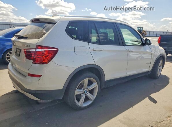 5UXWX9C51H0T07723 2017 BMW X3 White Առջևի աջ